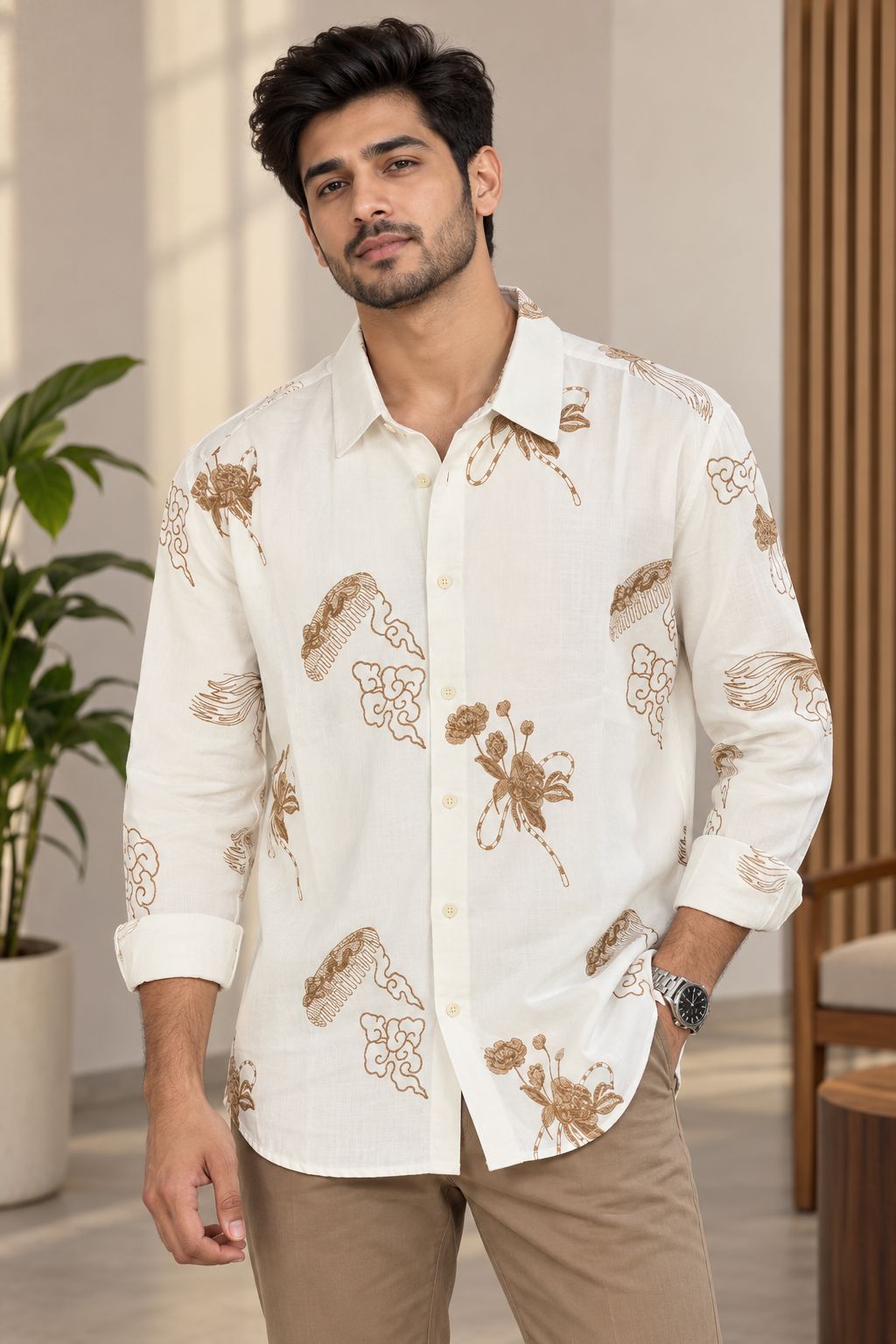 Earthline Ivory Shirt