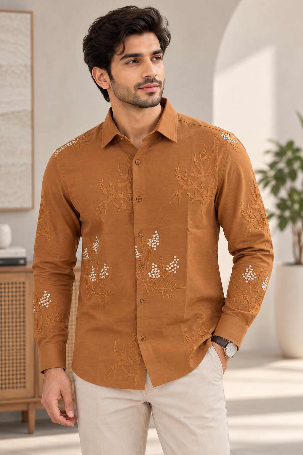 Caramel Garden Shirt